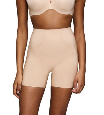 Стягащ колан Триумф с крачоли Body Make Up Illusion Curve HW Short натурално бежево