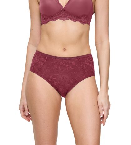 Бикини Триумф класическа кройка с висока талия Amourette Charme Maxi цвят масала