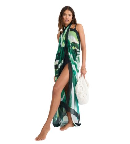 Парео Триумф Beach My Wear Pareo  в зелената гама