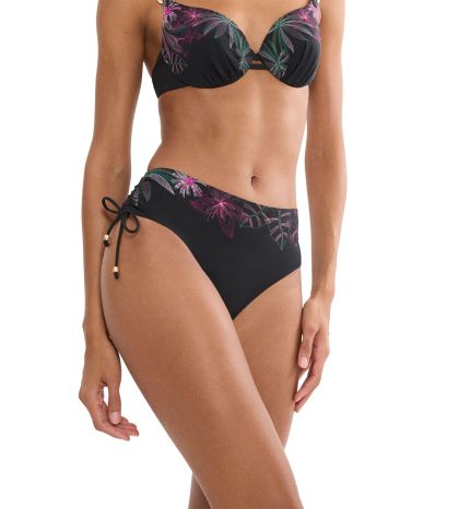Долна част на бански Триумф със средно висока талия Summer Tropics Midi в тъмната гама