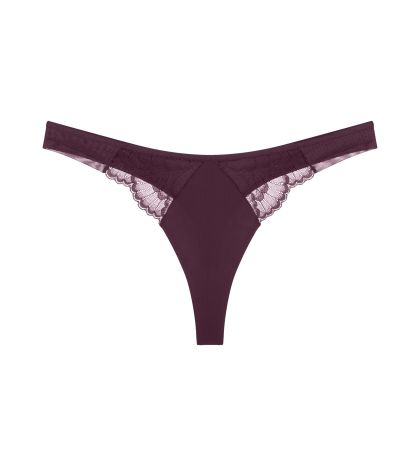 Бикини Триумф тип Прашка Love in Lace String бордо