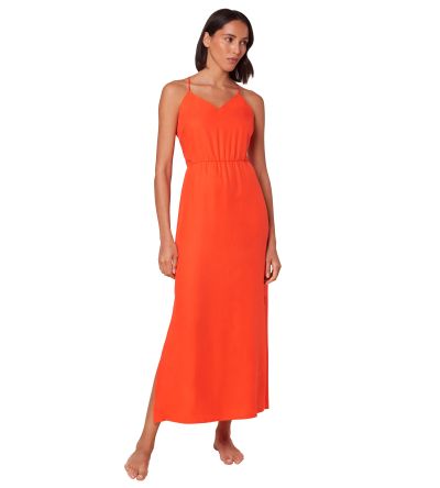 Плажна дълга рокля Триумф beach My Wear Maxi Dress 01 sd оранжева