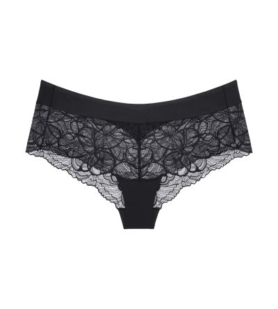 Бикини Триумф тип хипстер Body Make up Illusion Lace Shorty черни