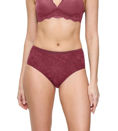 Бикини Триумф класическа кройка с висока талия Amourette Charme Maxi цвят масала