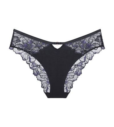 Бикини Триумф класическа кройка Wild Gardenia Florale Tai черни