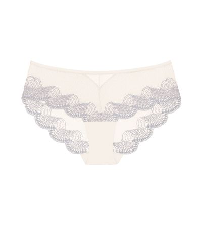 Бикини Тип Хипстер Comfort Glam Hipster копринено бели