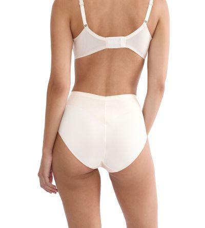 Стягащи бикини класическа кройка Body Make Up Illusion  Curve Maxi цвят екрю