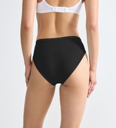 Бикини Слоги класическа кройка Sloggi Go Grush High Leg C3P опаковка от 3 броя черни