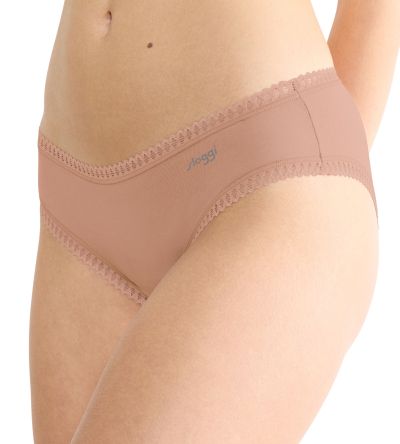 Бикини Слоги тип хипстер Sloggi Go Grush Hipster C3P опаковка от 3 броя бежови