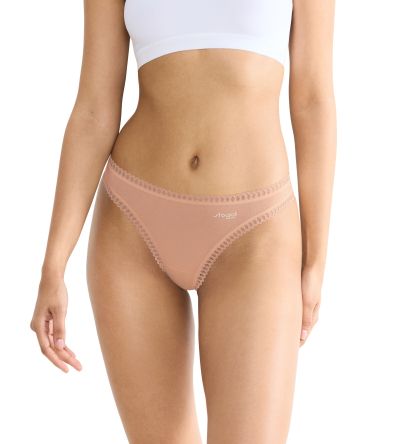 Бикини Слоги тип прашка Sloggi Go Grush String C3P бежови