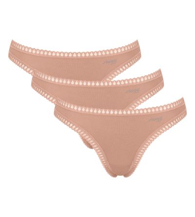 Бикини Слоги тип прашка Sloggi Go Grush String C3P бежови