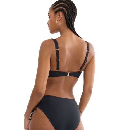 Горна част на Бански Триумф с банел и мека чашка тип Минимайзер Summer Twist W 01 черен