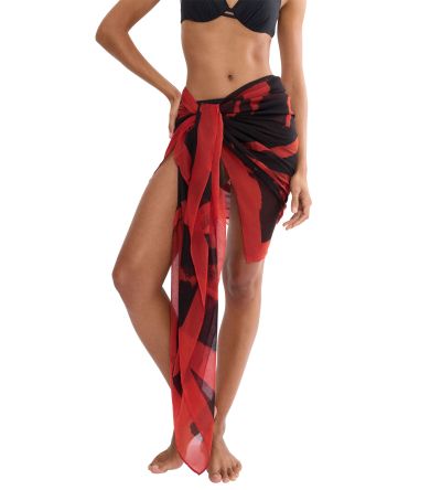 Парео Триумф Beach My Wear Pareo  в зелената в кафяво-оранжевата гама