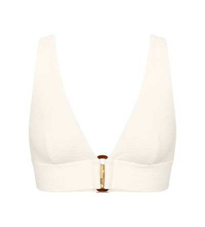 Горна част на бански Триумф без банел с оформена чашка Summer Dune P копринено бяло