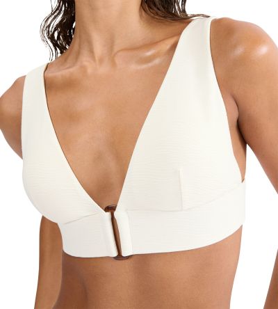 Горна част на бански Триумф без банел с оформена чашка Summer Dune P копринено бяло