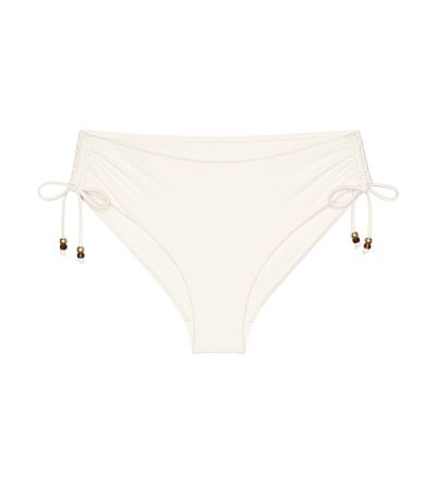 Долна част на бански Триумф класическа кройка Summer Dune Midi копринено бяла