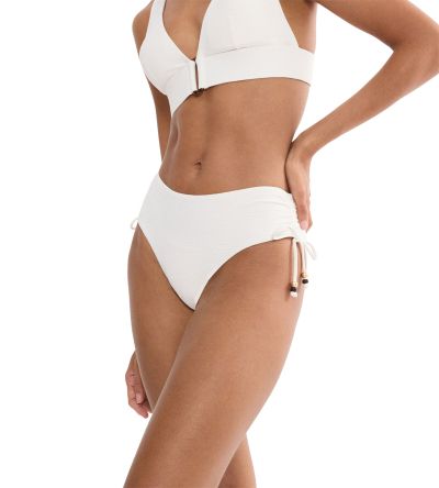 Долна част на бански Триумф класическа кройка Summer Dune Midi копринено бяла