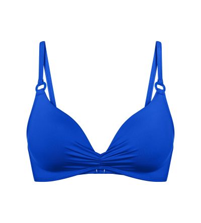 Горна част на бански Триумф без банел с оформена чашка Mix&Match Summer P sd кралско синьо