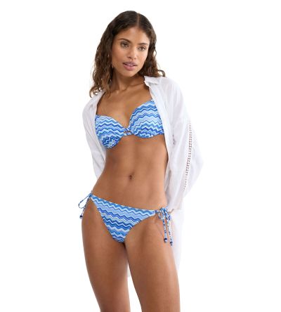 Долна част на бански Триумф тип бразилска прашка Mix&Match Brazilian pt в синята гама