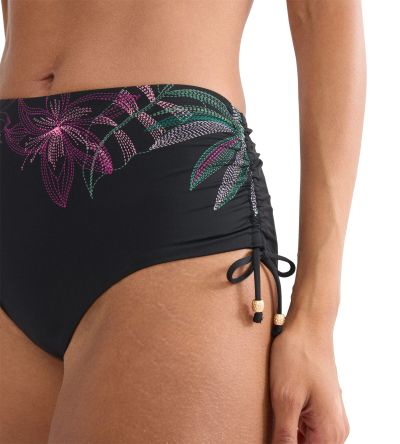 Долна част на бански Триумф с висока талия Summer Tropics Maxi  в тъмната гама