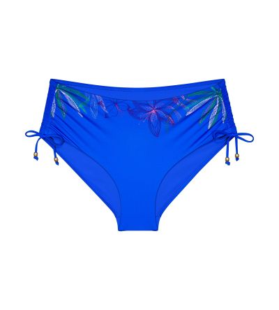 Долна част на бански Триумф с висока талия Summer Tropics Maxi  в синята гама