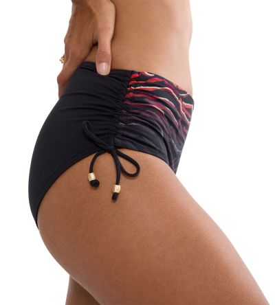 Долна част на бански Триумф с висока талия Summer Wild Maxi в тъмната гама