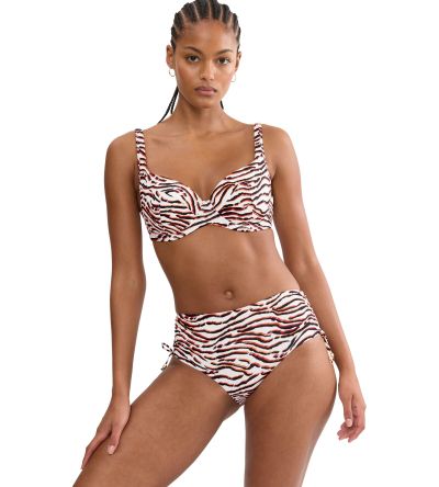 Долна част на бански Триумф с висока талия Summer Wild Maxi в светлата гама