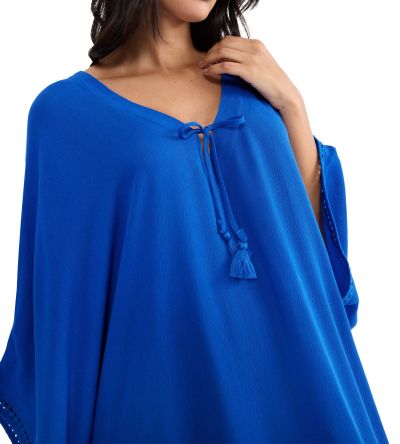 Плажна рокля Триумф Beach My Wear Kaftan наситено синя