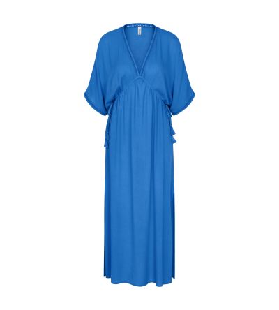 Дълга плажна рокля Триумф Beach My Wear Kaftan Maxi Dress наситено синя