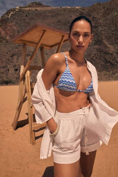 Дълга Плажна риза Summer Wear Boyfriend Shirt 01 копринено бяла