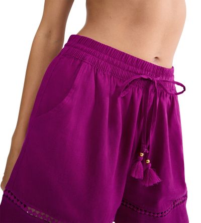 Шорти Триумф Summer Wear Shorts цвят малина