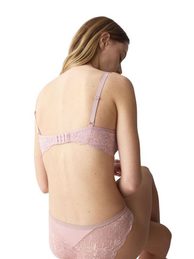 Сутиен с банел и мека дантелена чашка Amourette Charme T W 02 нежно розово