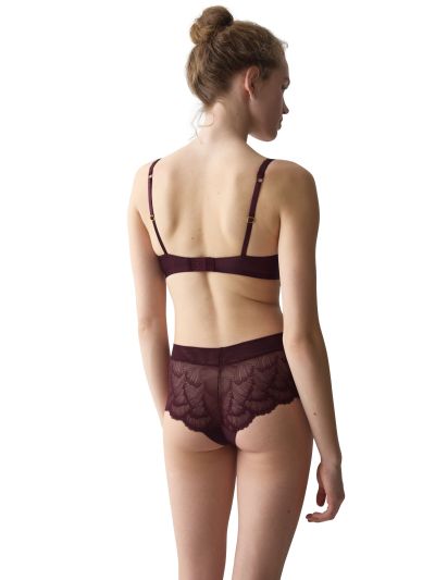 Бикини Триумф тип Хипстер с висока талия Love in Lace Shorty бордо