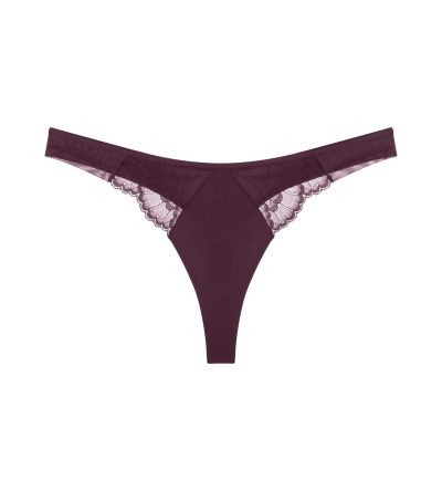 Бикини Триумф тип Прашка Love in Lace String бордо