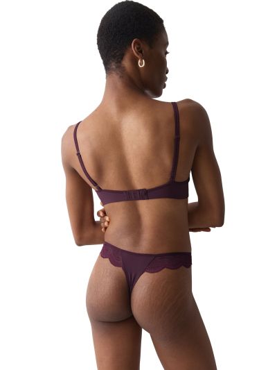 Сутиен Триумф с банел и оформена чапка Comfort Glam WP бордо